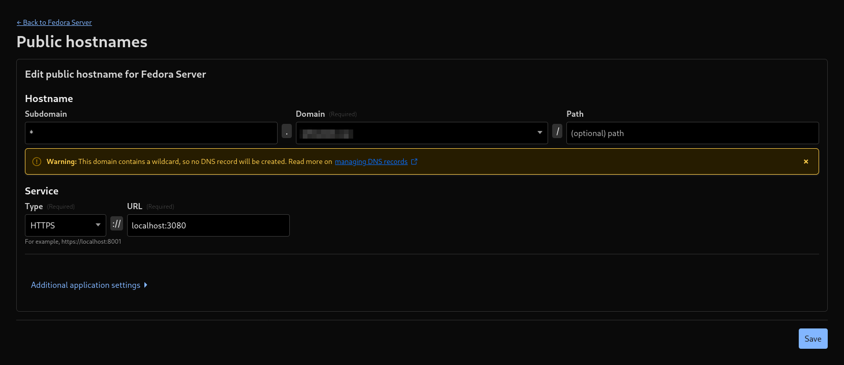 Cloudflare Wildcard Hostname